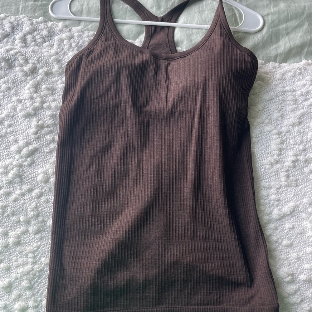 LULU LEMON MAROON TANK TOP